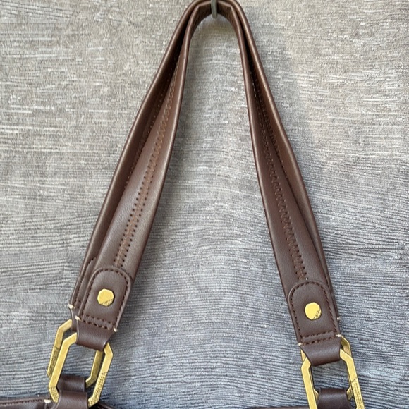 Ella Moss M/L Fringed Suede Leather Tote/handbag Black boho bag - Picture 6 of 16